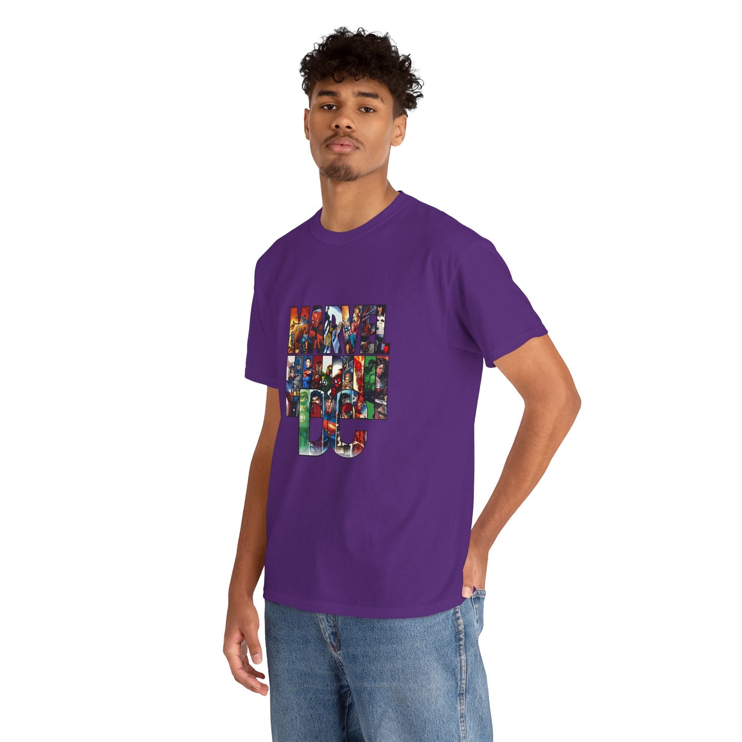 Marvel vs. DC Graphic Unisex T-Shirt, Superhero