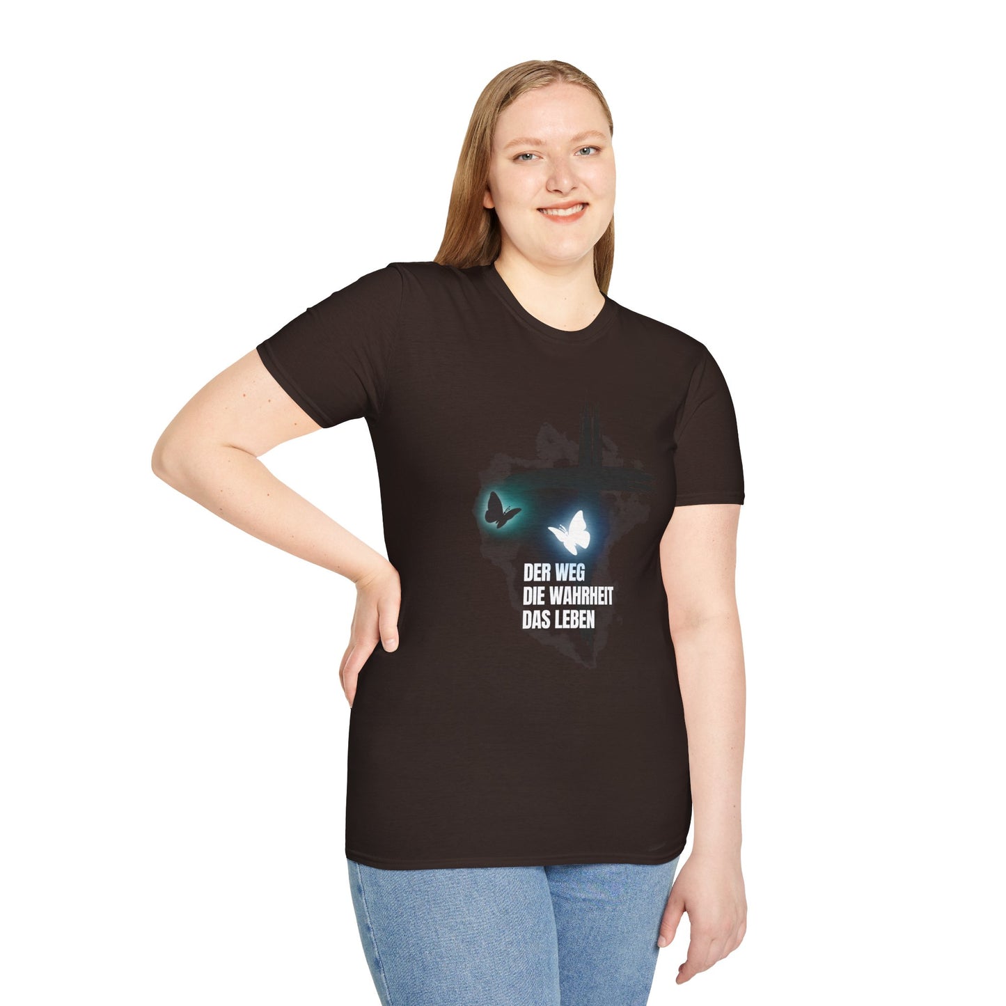 Faith-Inspired Unisex Softstyle T-Shirt – Spiritual, Jesus, Christian,