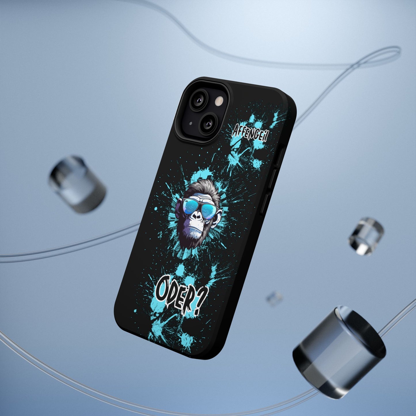 Affengeil - oder? Trendy Gorilla Phone Case - Impact-Resistant, Bold Design for Animal Lovers