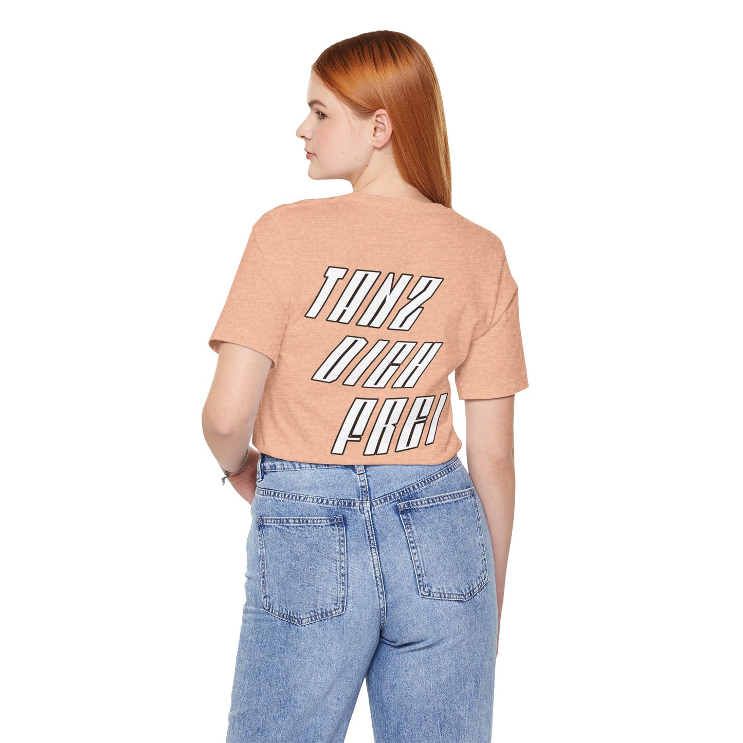 Tanz dich frei - Retro Techno Vibe Unisex Tee, Dance Party Shirt, Gift for Ravers, Festival Fashion,