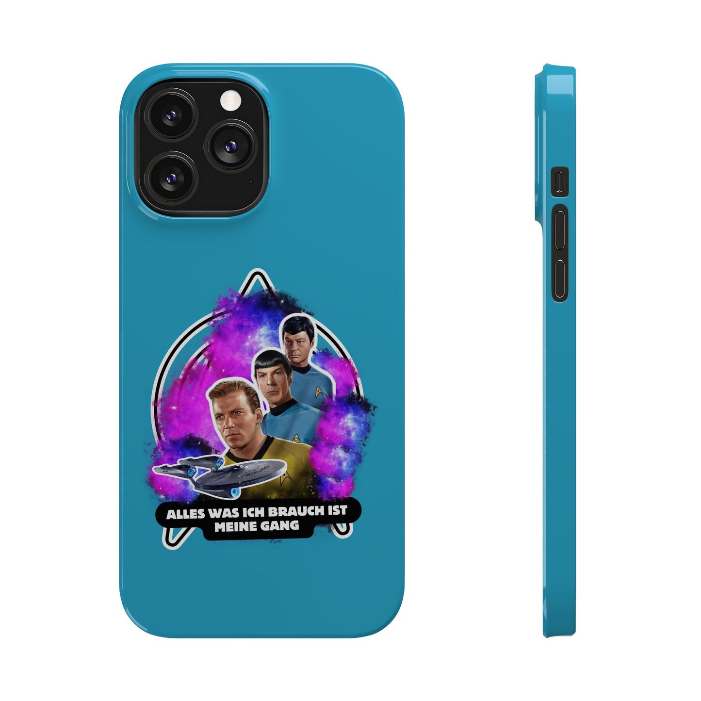 Handyhülle - Star trek Slim Phone Cases "Alles was ich brauch ist meine Gang", Star Trek