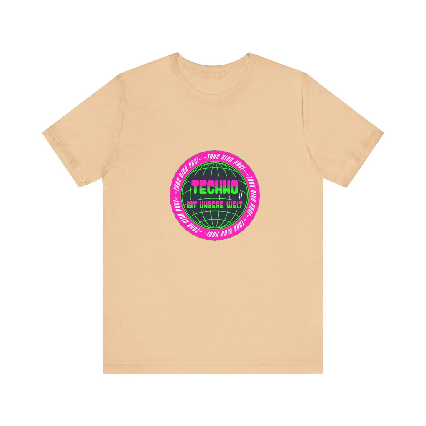 Tanz dich frei - Retro Techno Vibe Unisex Tee, Dance Party Shirt, Gift for Ravers, Festival Fashion,