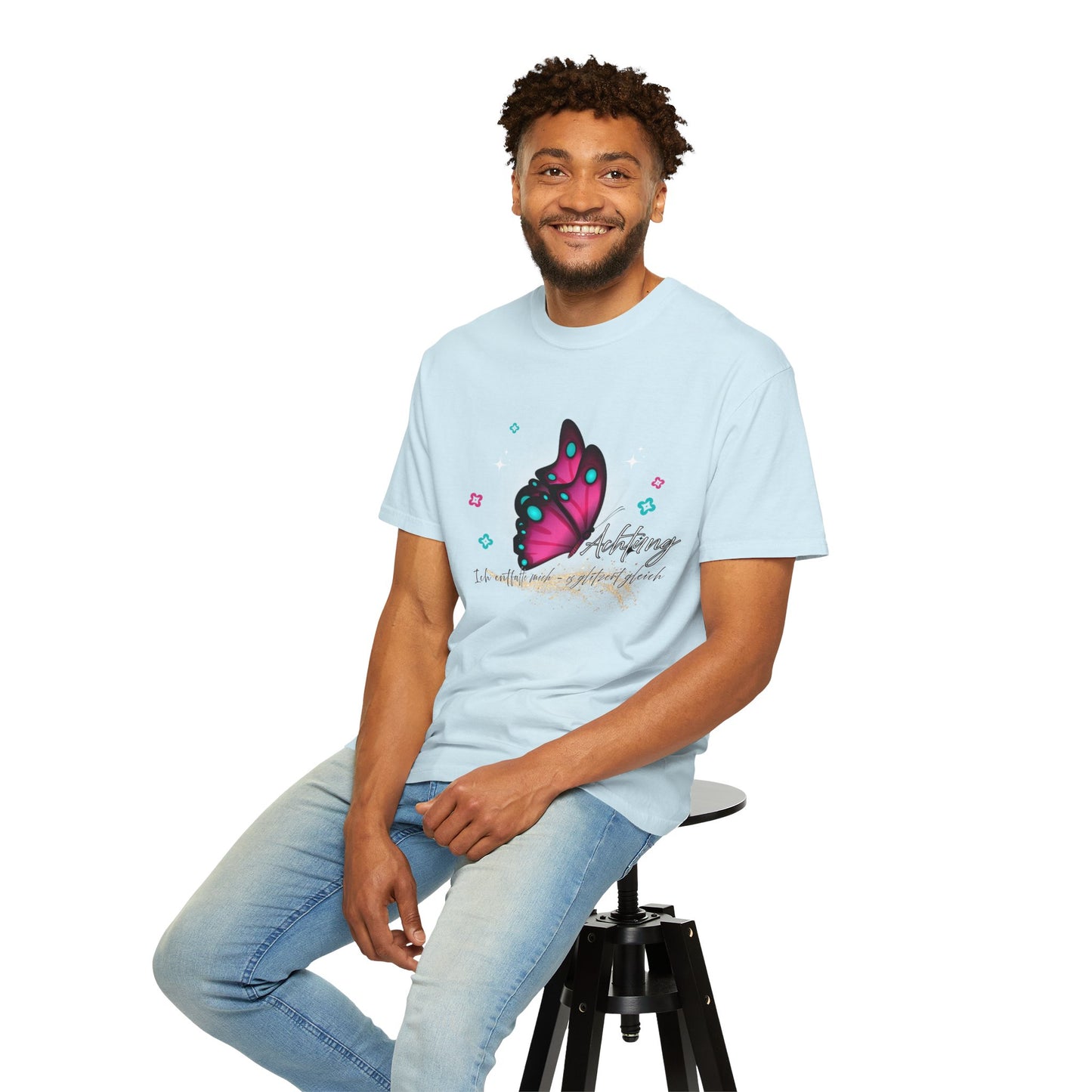 Achtung ich glitzere gleich... T shirt