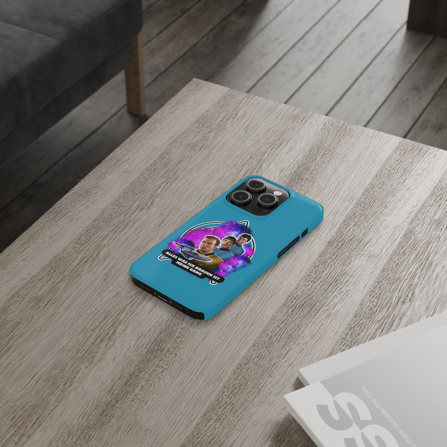 Handyhülle - Star trek Slim Phone Cases "Alles was ich brauch ist meine Gang", Star Trek