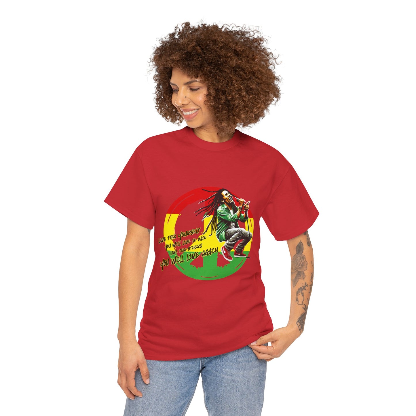 B o b M a r l e y Unisex T shirt - Raggae