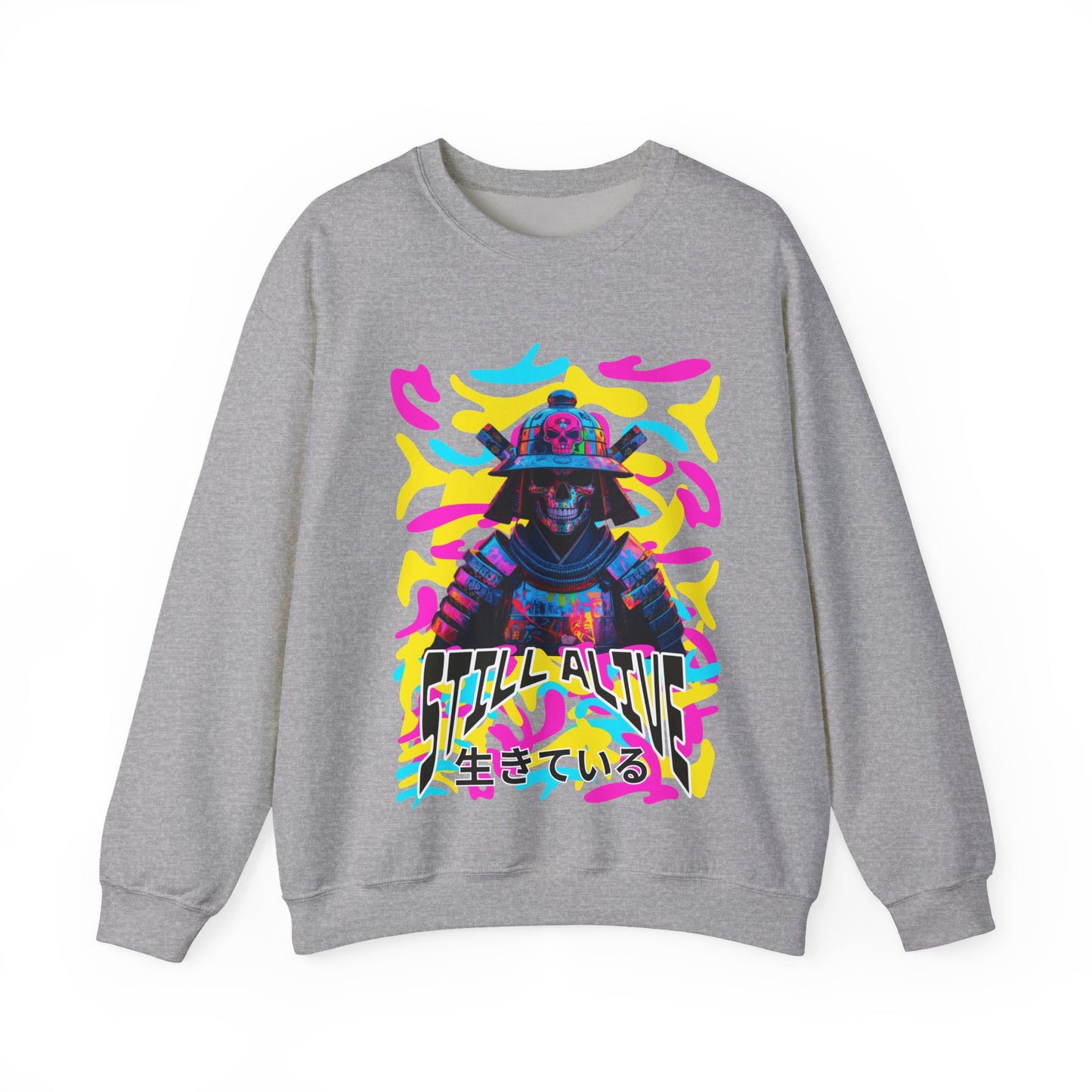 Samurai Still alive Sweatshirt - mit Japanischer Schrift
