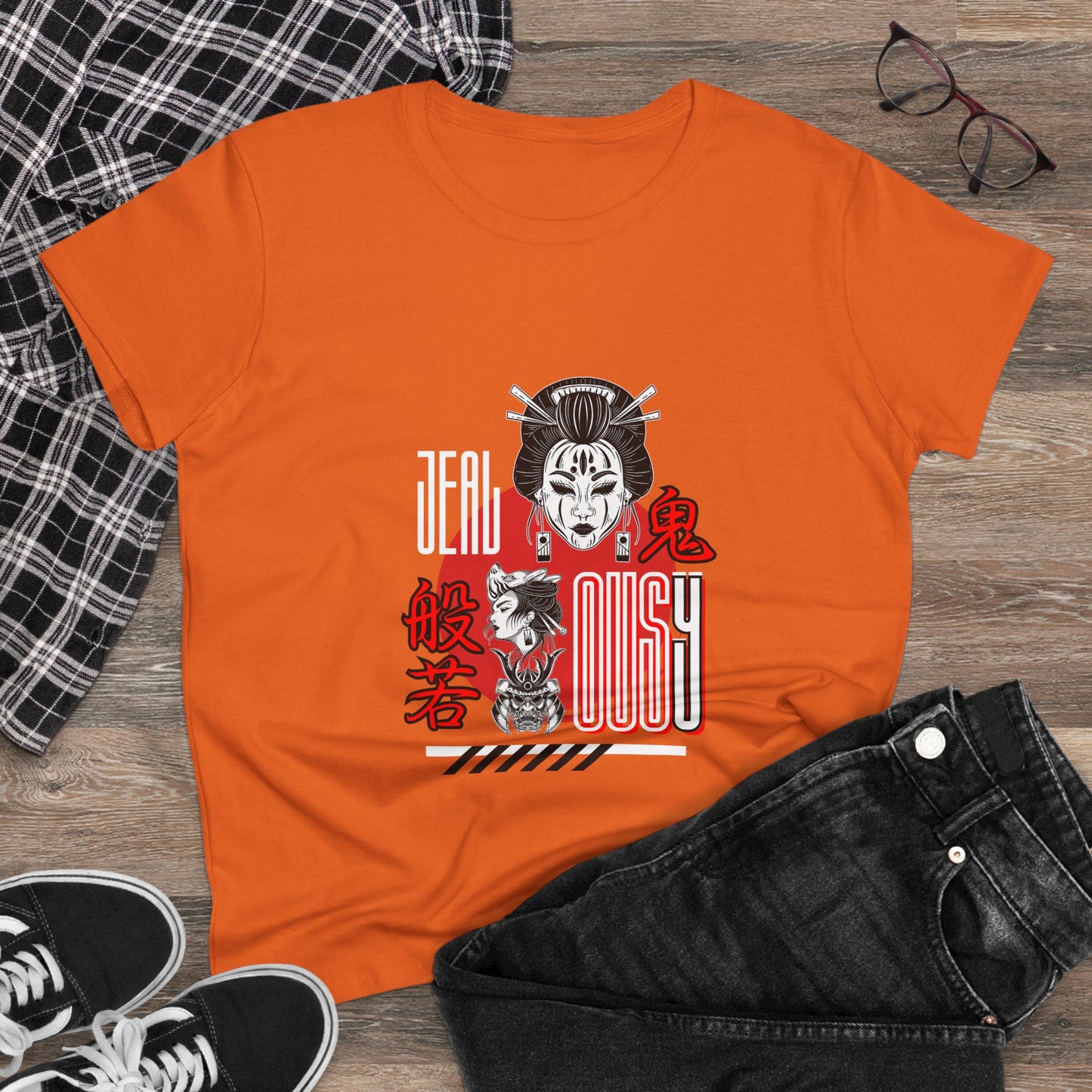 Geisha Style T- Shirt wecke die Geisha in dir