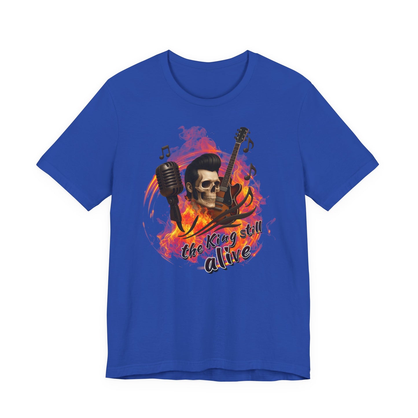 Music Vibes Unisex Jersey Tee - 'The King Still Alive' Graphic T-Shirt