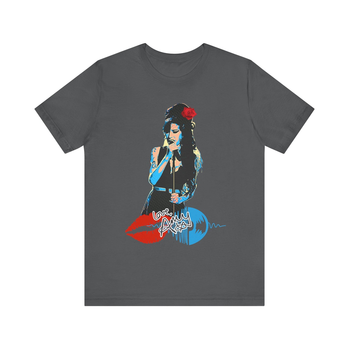 Amy Vintage-Inspired Music Lover's e T-Shirt