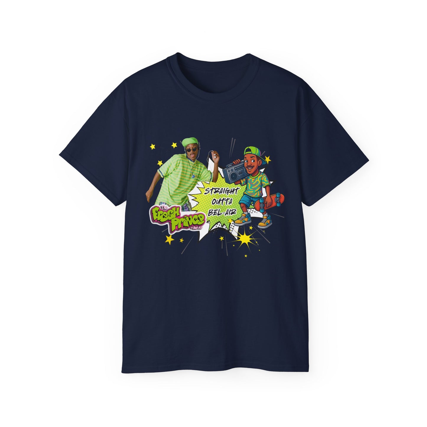 Prince from Bel Air, Hip-Hop Fashion Shirt, Vintage 90s Style