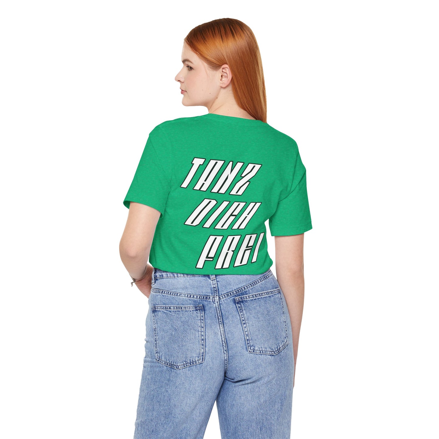 Tanz dich frei - Retro Techno Vibe Unisex Tee, Dance Party Shirt, Gift for Ravers, Festival Fashion,