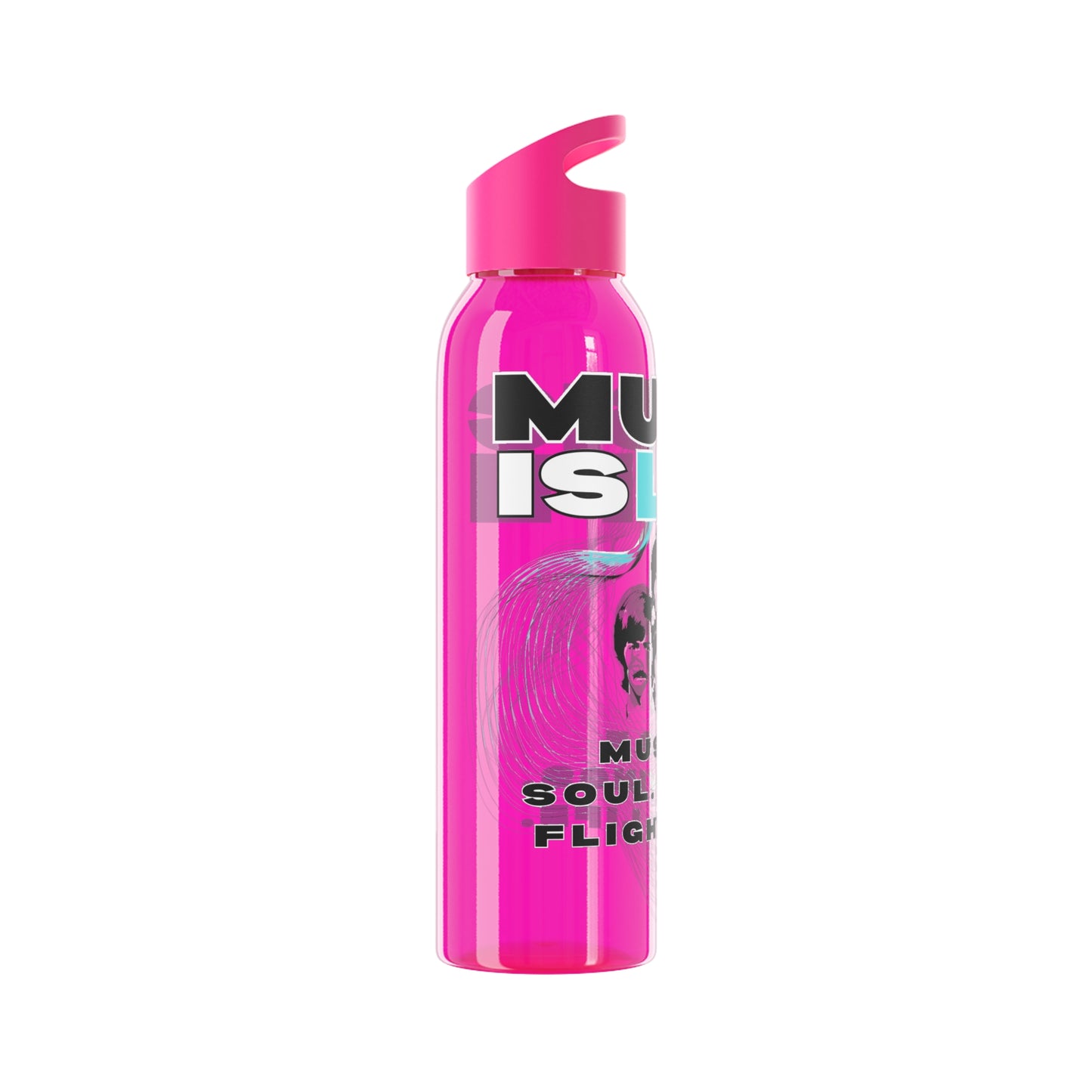 Stylish Music Water Bottle - Wasserflasche - Beatles Style Music is life