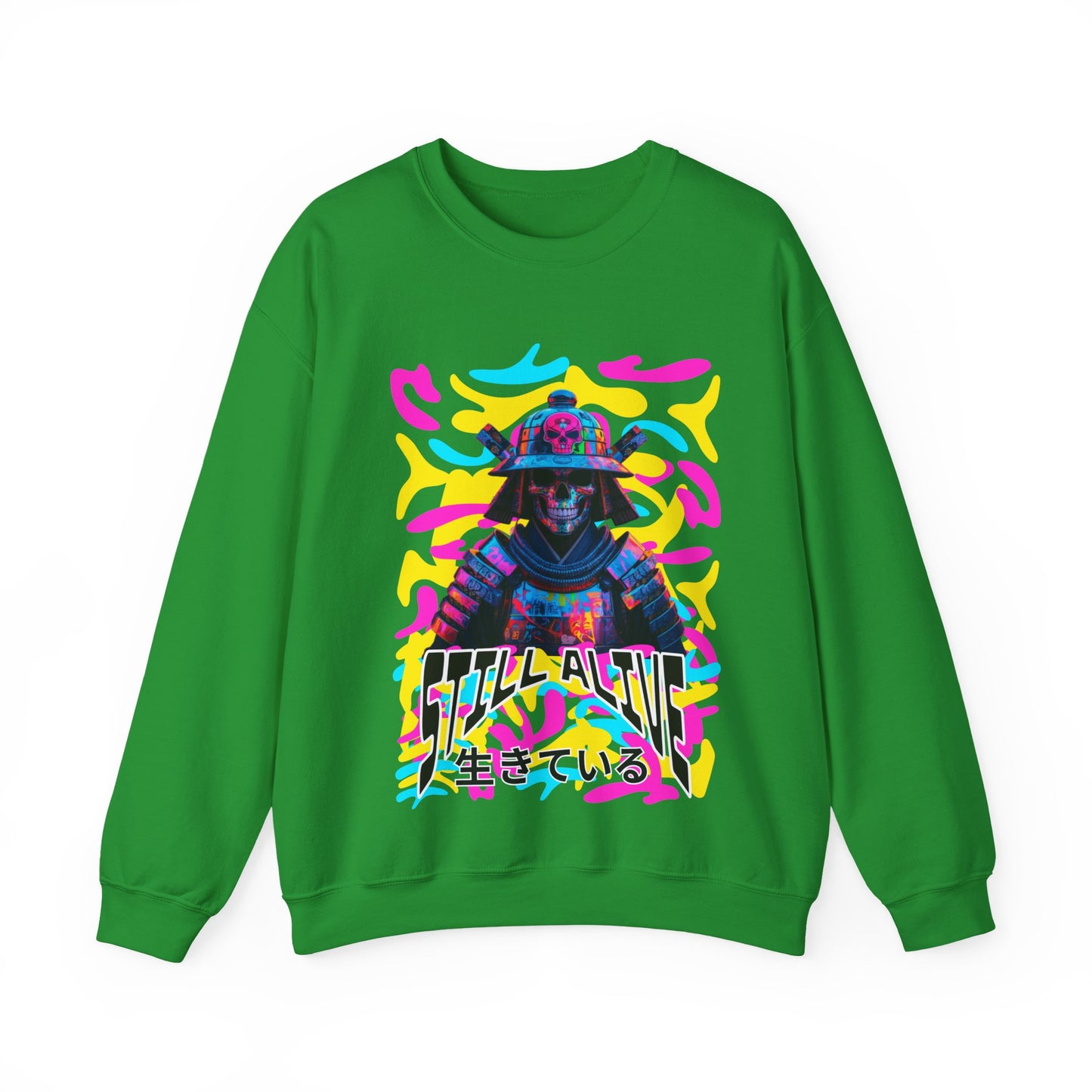 Samurai Still alive Sweatshirt - mit Japanischer Schrift