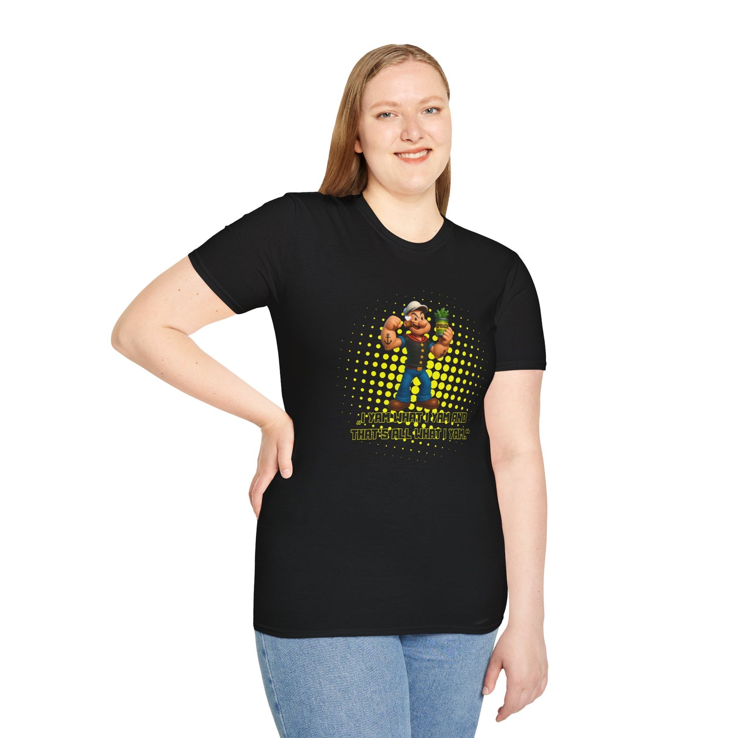 Retro Popeye Unisex Softstyle T-Shirt