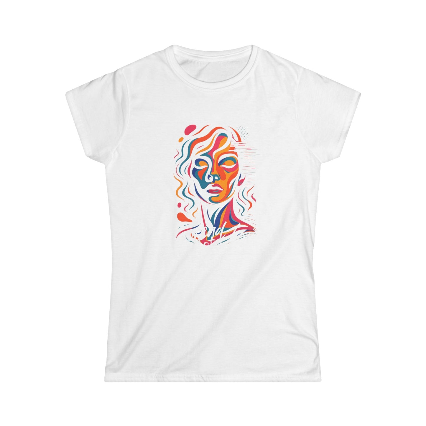 Spread love not hate Artistic T Shirt Colorful Abstract Design