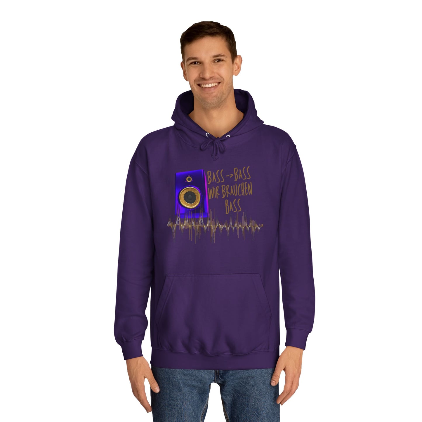 Bass, Bass wir brauchen Bass! Audio Vibes Hoodie | Unisex