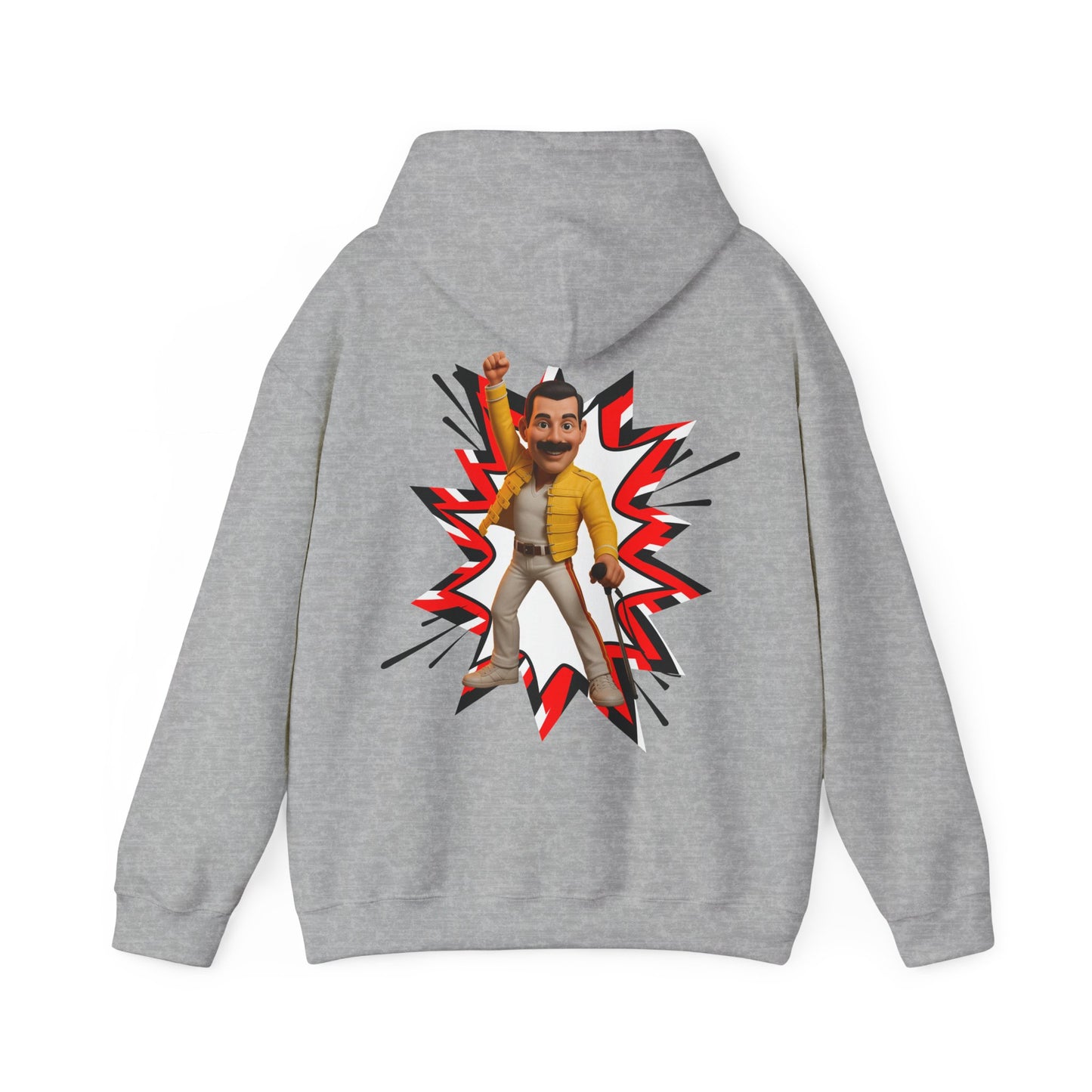 Freddie Hoodie, Unisex Sweatshirt for Music Lovers
