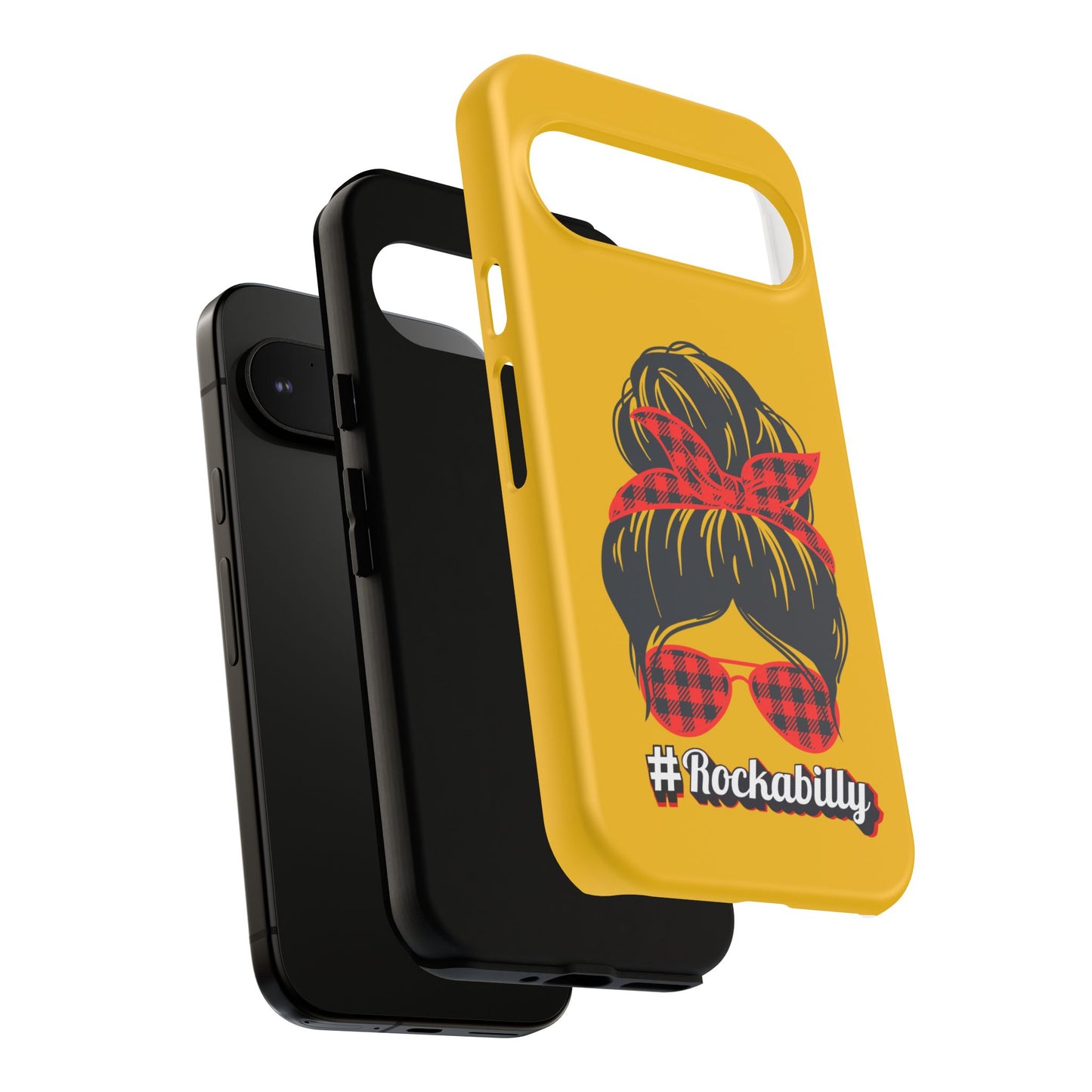 Handyhülle Rockabilly Phone Case, Vintage Scooter Design, Retro Style Cover