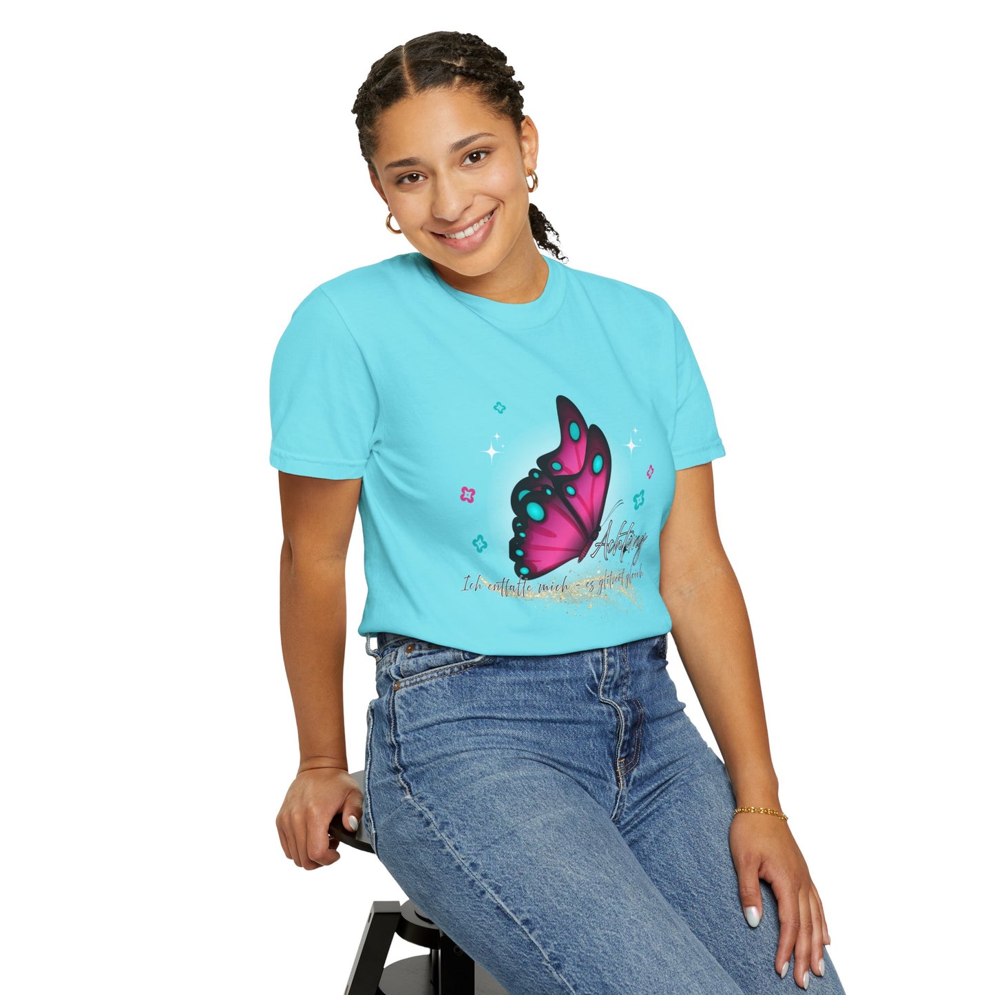Achtung ich glitzere gleich... T shirt