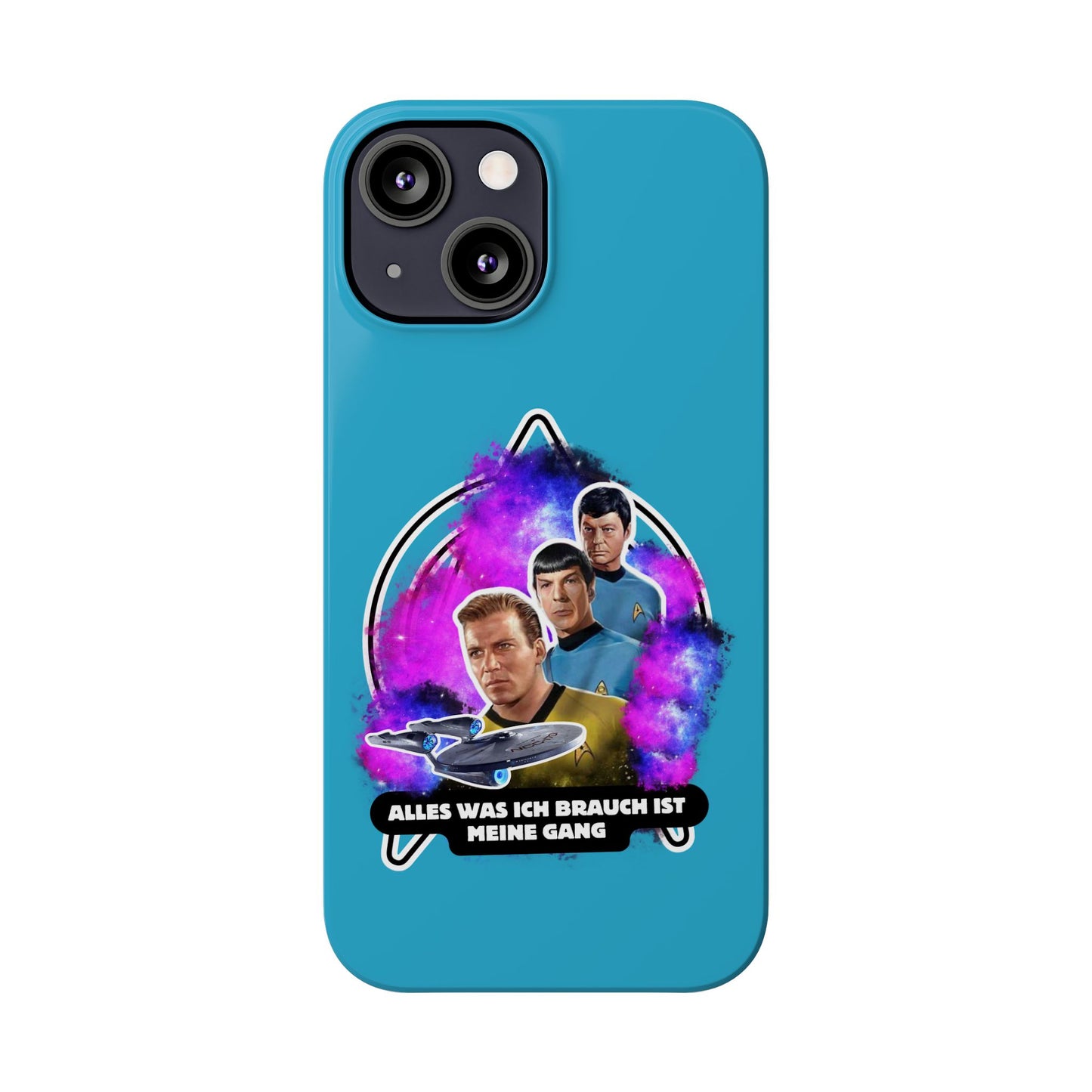Handyhülle - Star trek Slim Phone Cases "Alles was ich brauch ist meine Gang", Star Trek