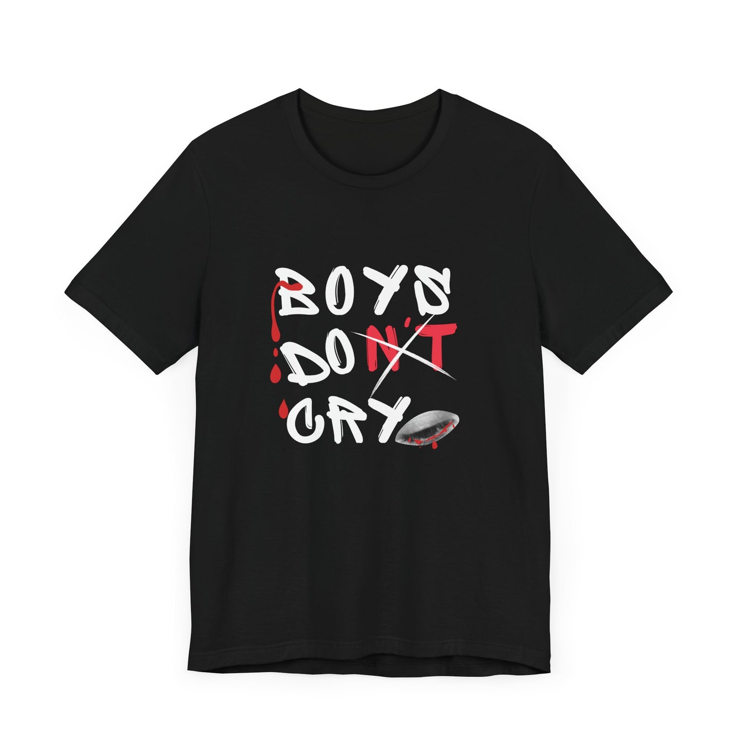 Boys Don't Cry for Men, Casual T shirt