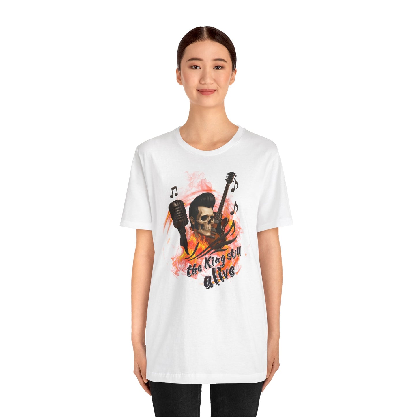 Music Vibes Unisex Jersey Tee - 'The King Still Alive' Graphic T-Shirt