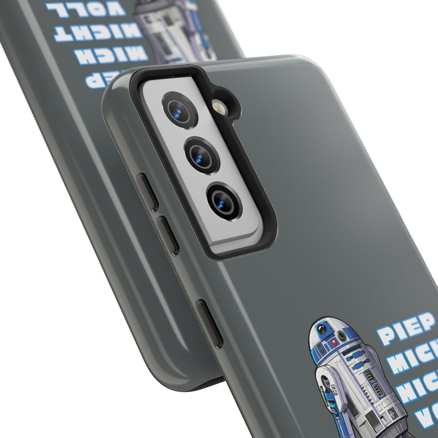 Tough Phone Case - R2-D2 Design with "PIEP MICH NICHT VOLL"