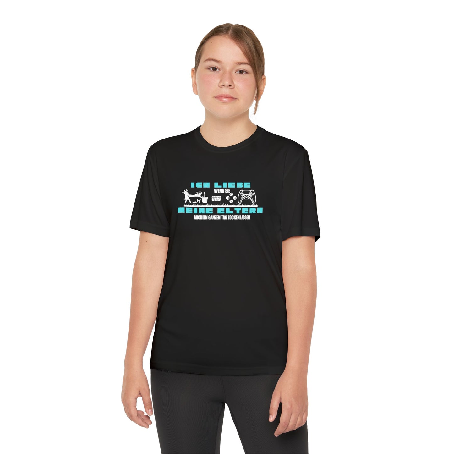 I love my parents - if I can play games all day... Fun Shirt