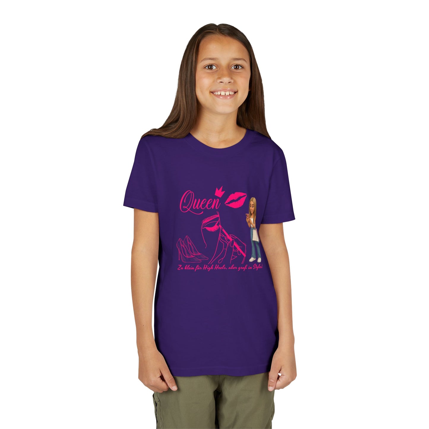 Girls' Queen Tee - Fun & Stylish