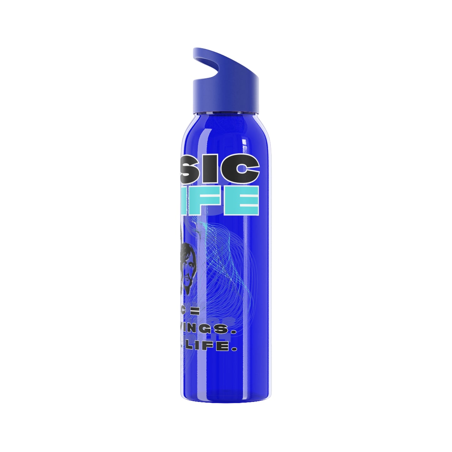Stylish Music Water Bottle - Wasserflasche - Beatles Style Music is life