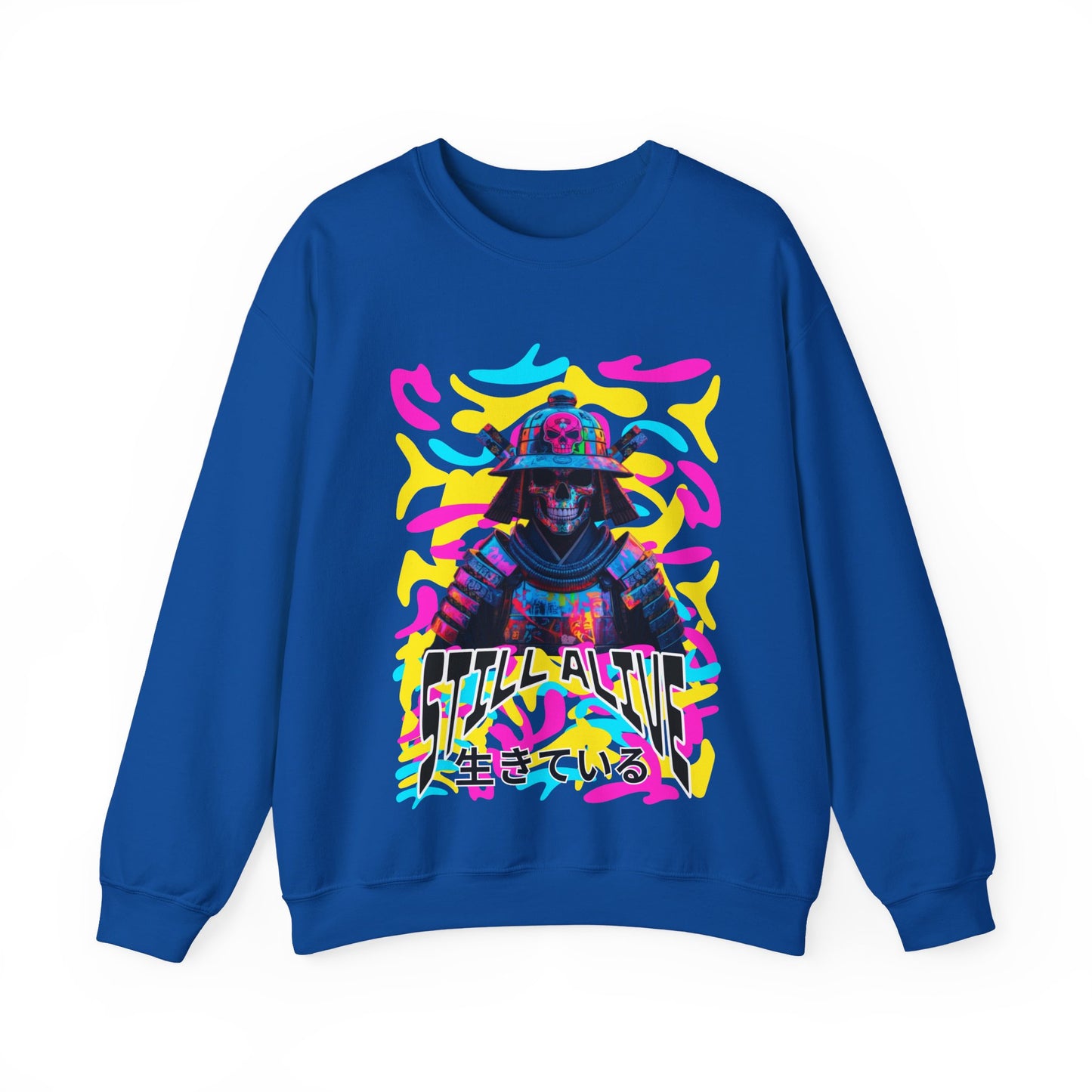 Samurai Still alive Sweatshirt - mit Japanischer Schrift