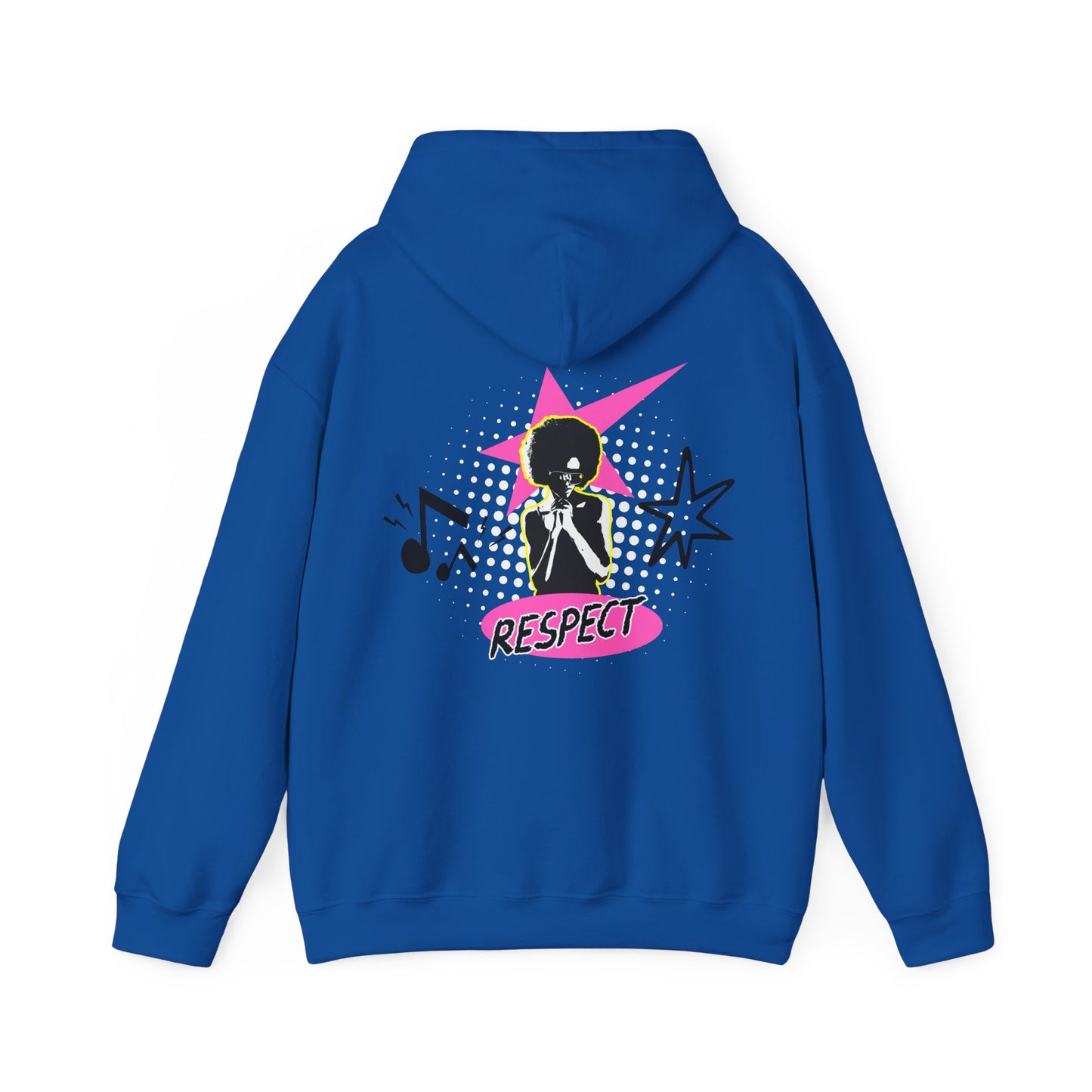 Respect Unisex Hooded Sweatshirt, Streetwear Hoodie