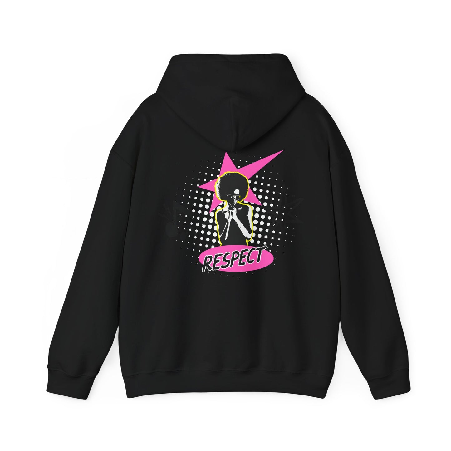 Respect Unisex Hooded Sweatshirt, Streetwear Hoodie