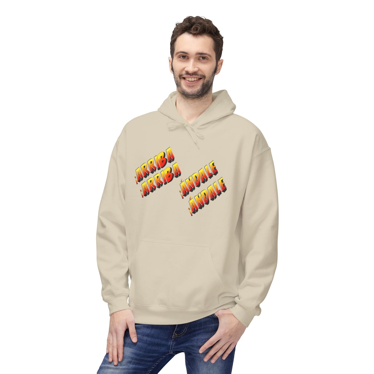 Hoodie with Arriba- Andale - Speedy Design