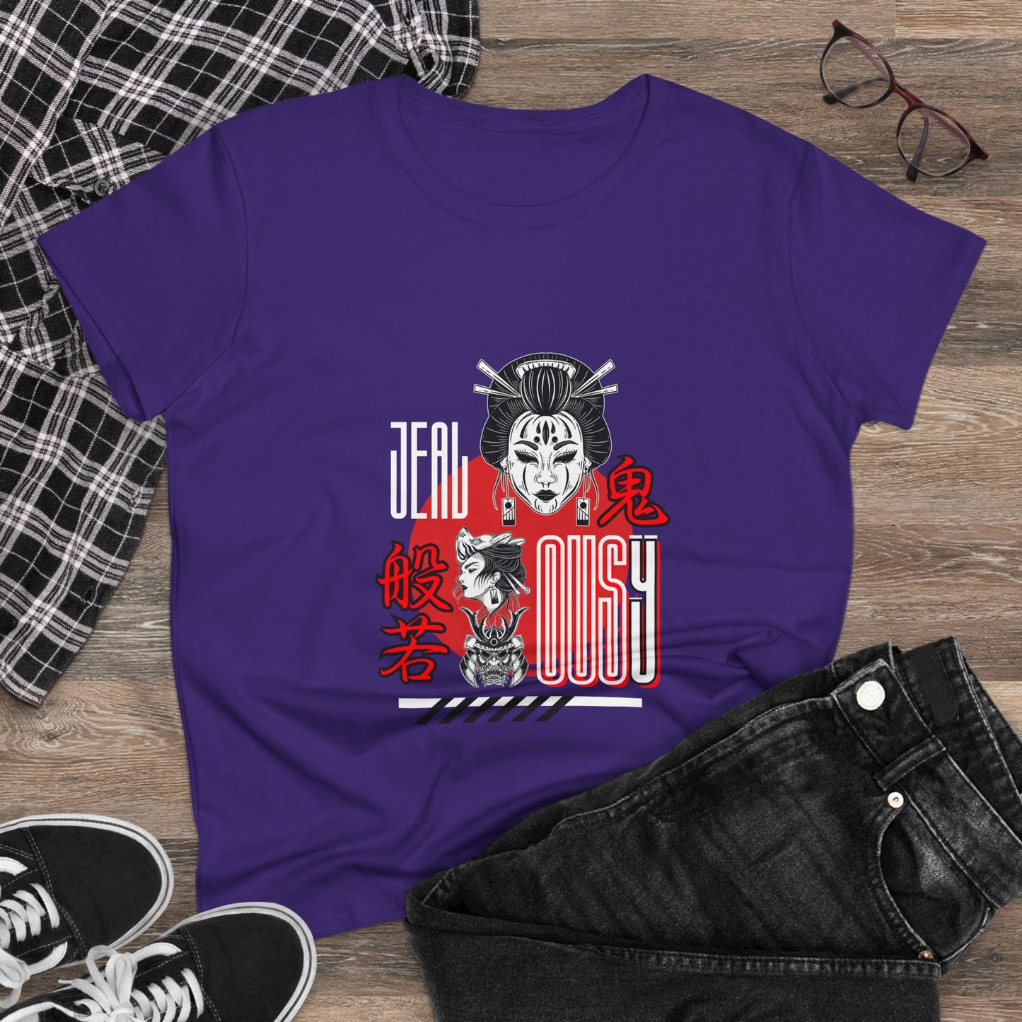 Geisha Style T- Shirt wecke die Geisha in dir