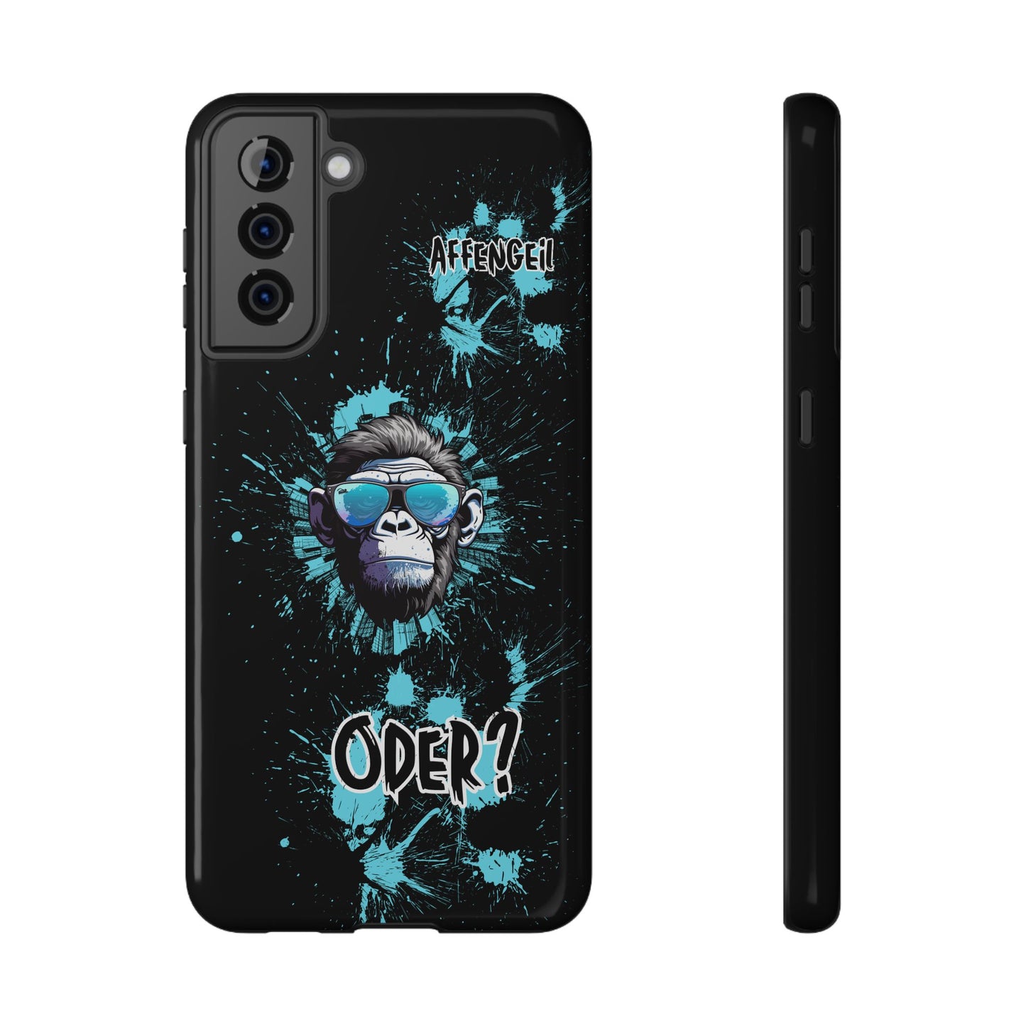 Affengeil - oder? Trendy Gorilla Phone Case - Impact-Resistant, Bold Design for Animal Lovers