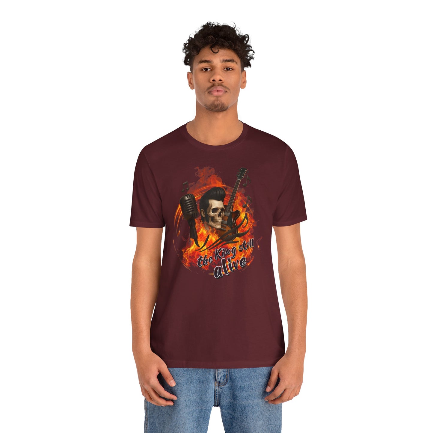 Music Vibes Unisex Jersey Tee - 'The King Still Alive' Graphic T-Shirt