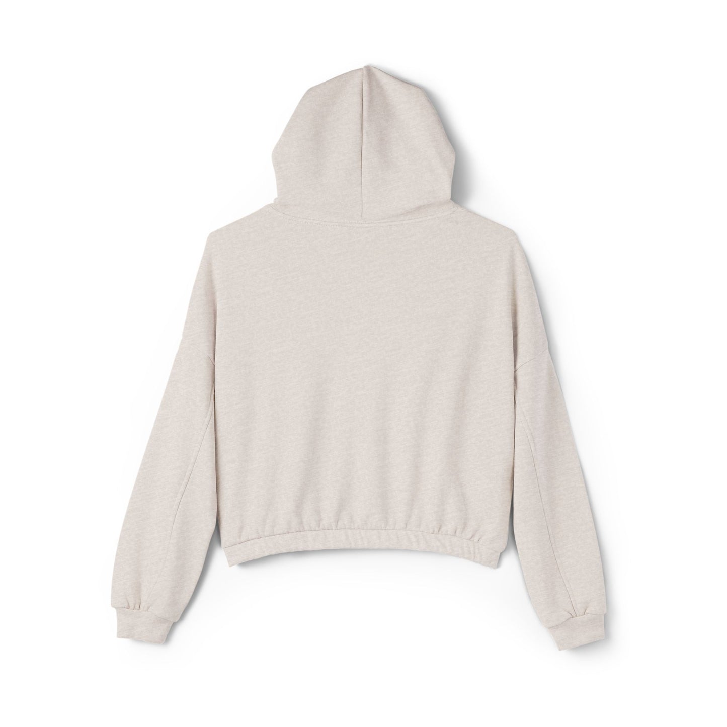 Women's Cinched Bottom Hoodie - 'Born to Vibe, Made to Roar' Design
