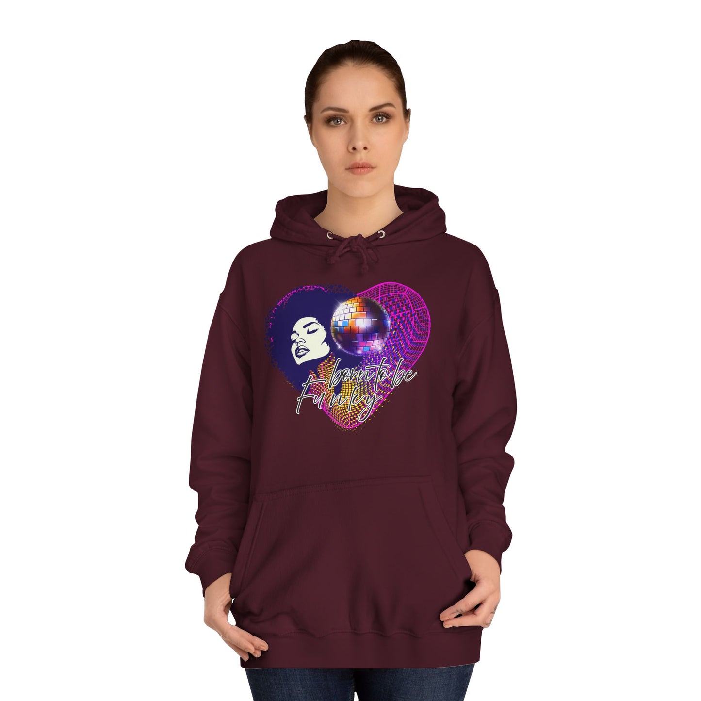 Born to be funky Hoodie - Melly Silence