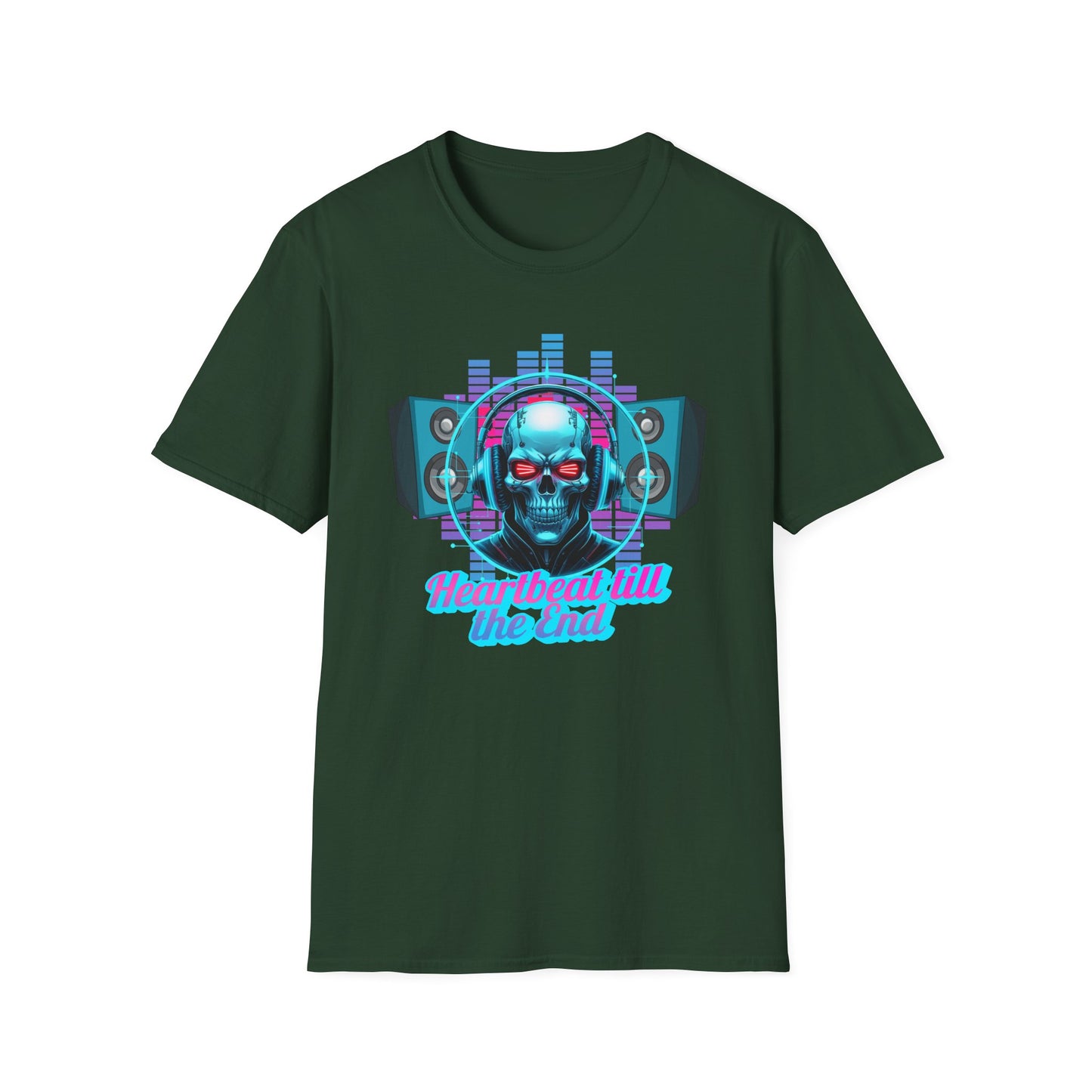 Heartbeat Till The End Unisex Softstyle T-Shirt