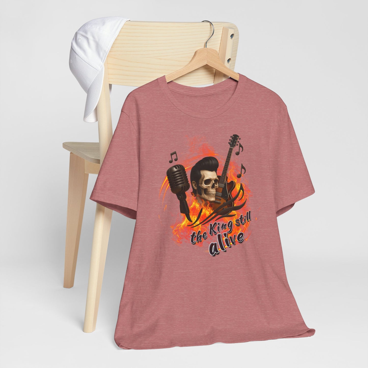 Music Vibes Unisex Jersey Tee - 'The King Still Alive' Graphic T-Shirt