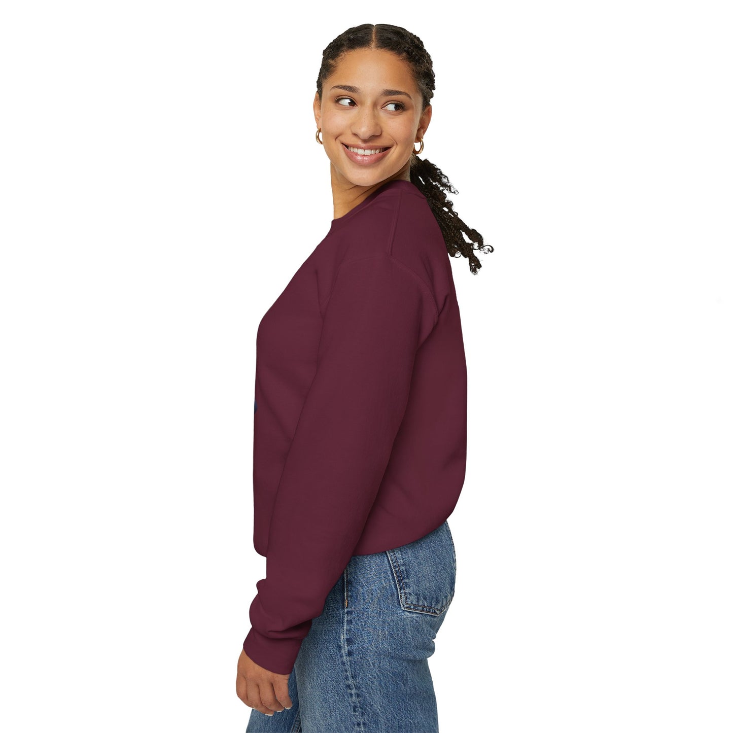 Victory Fortnite Vibes Banana Crewneck Sweatshirt - Unisex Heavy Blend