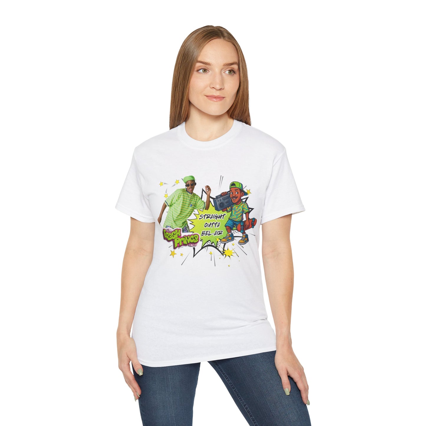 Prince from Bel Air, Hip-Hop Fashion Shirt, Vintage 90s Style