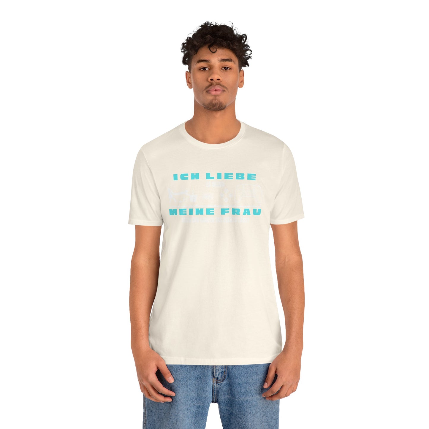 Ich Liebe Meine Frau T-Shirt - Unisex Jersey Tee for Gamers