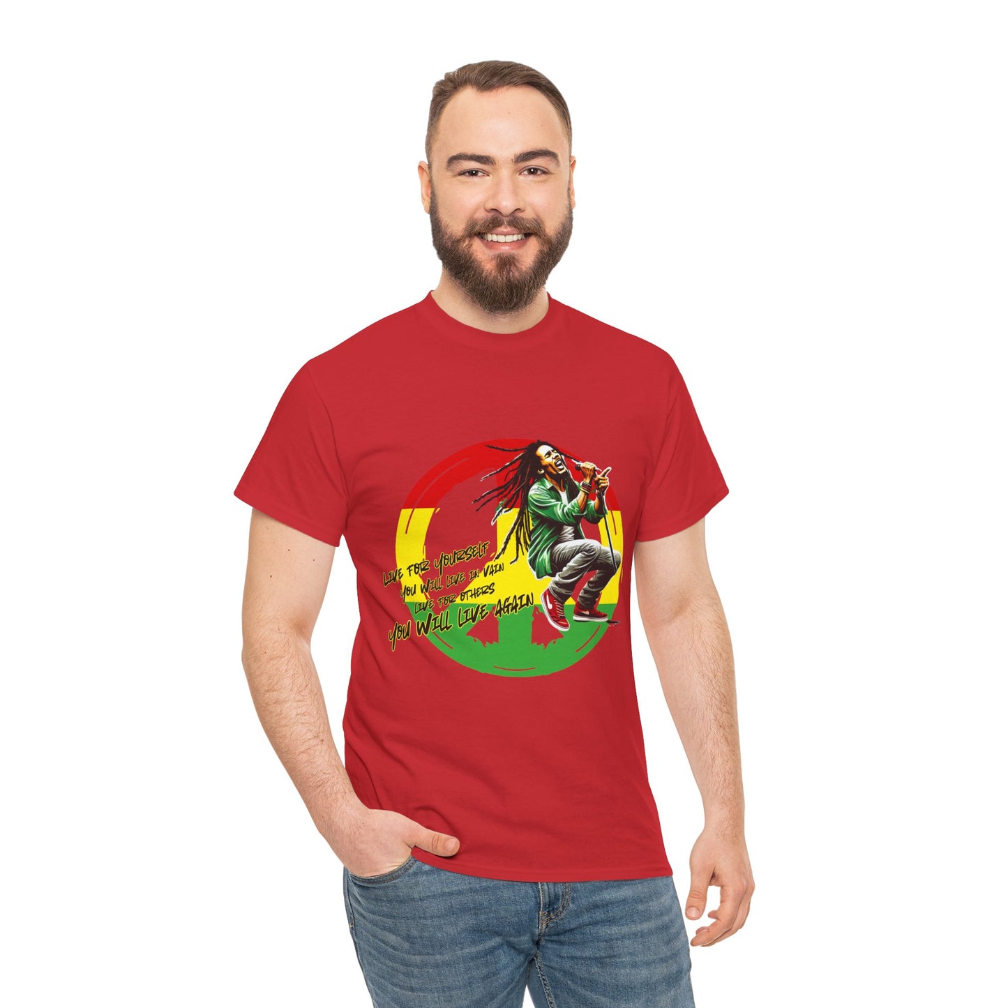 B o b M a r l e y Unisex T shirt - Raggae