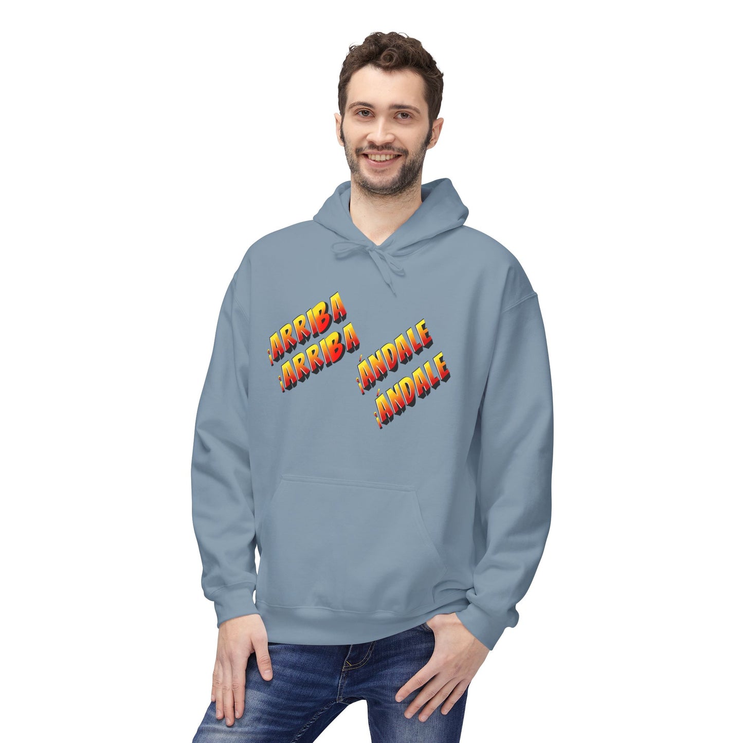 Hoodie with Arriba- Andale - Speedy Design