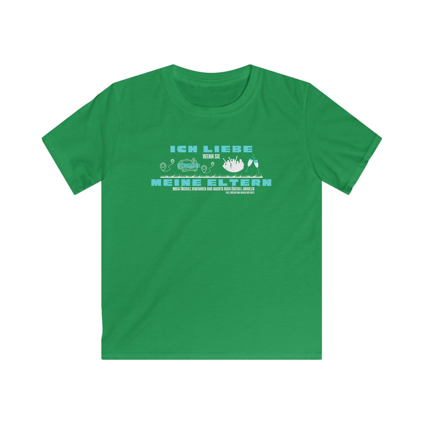 Kids Softstyle Tee - I Love My Parents - Fun Graphic Tee for Children