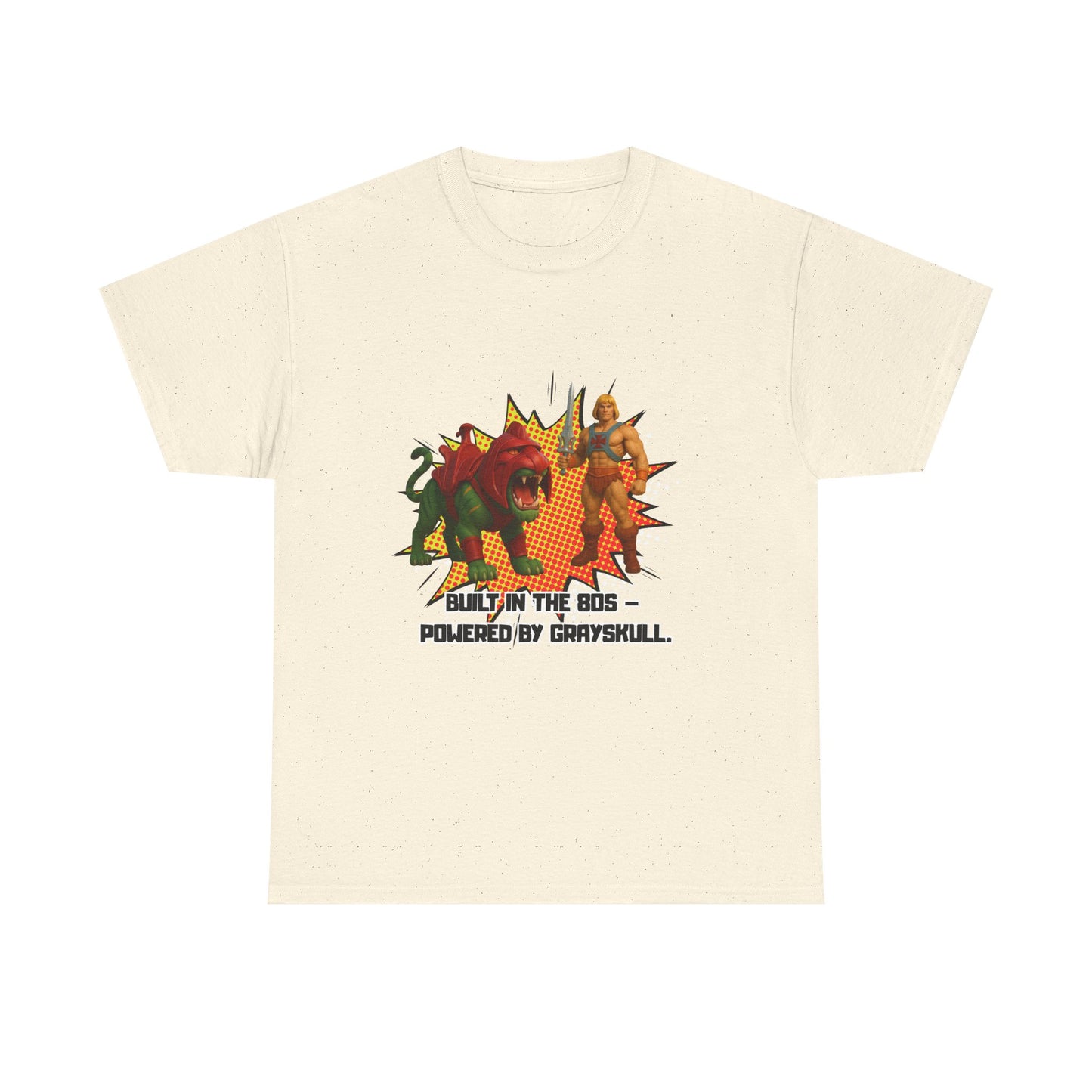 He-Man Unisex Vintage Master of the Universe Retro T-Shirt