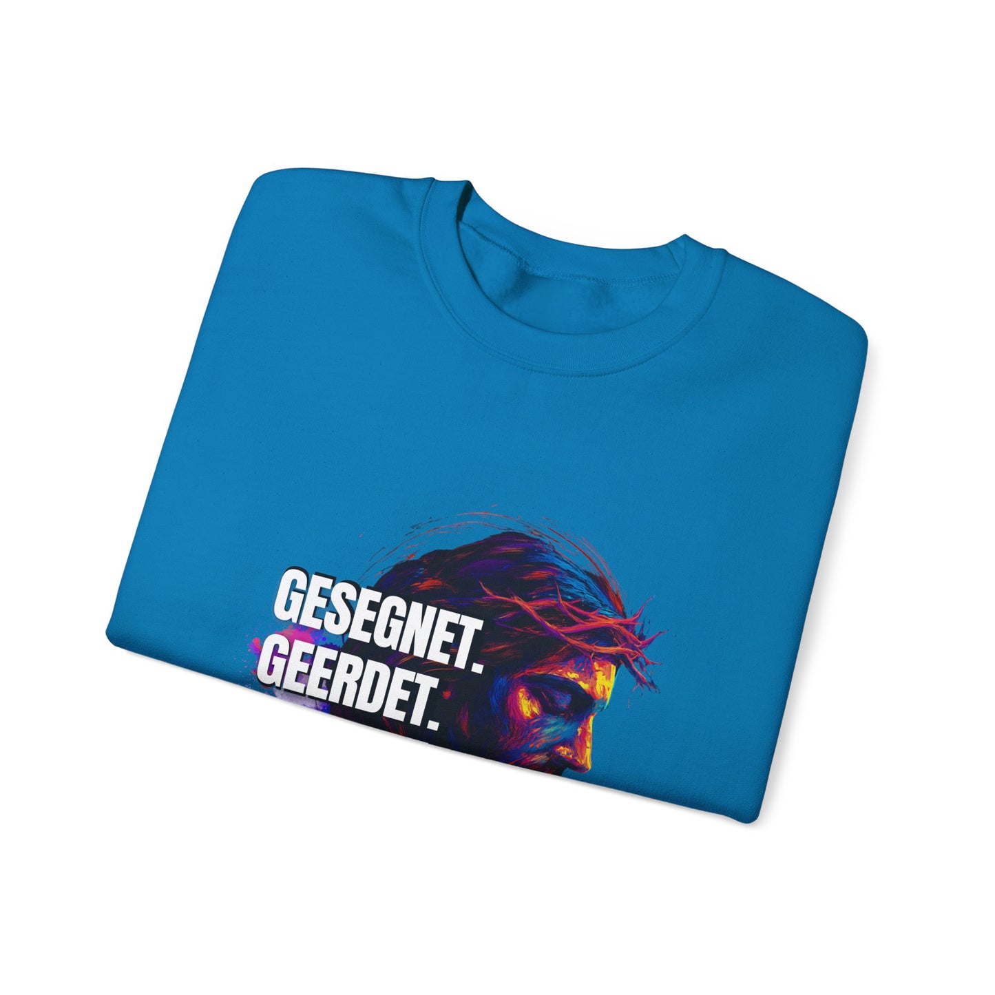 Sweatshirt Jesus- BLESSED - GROUNDED - CELEBRATED