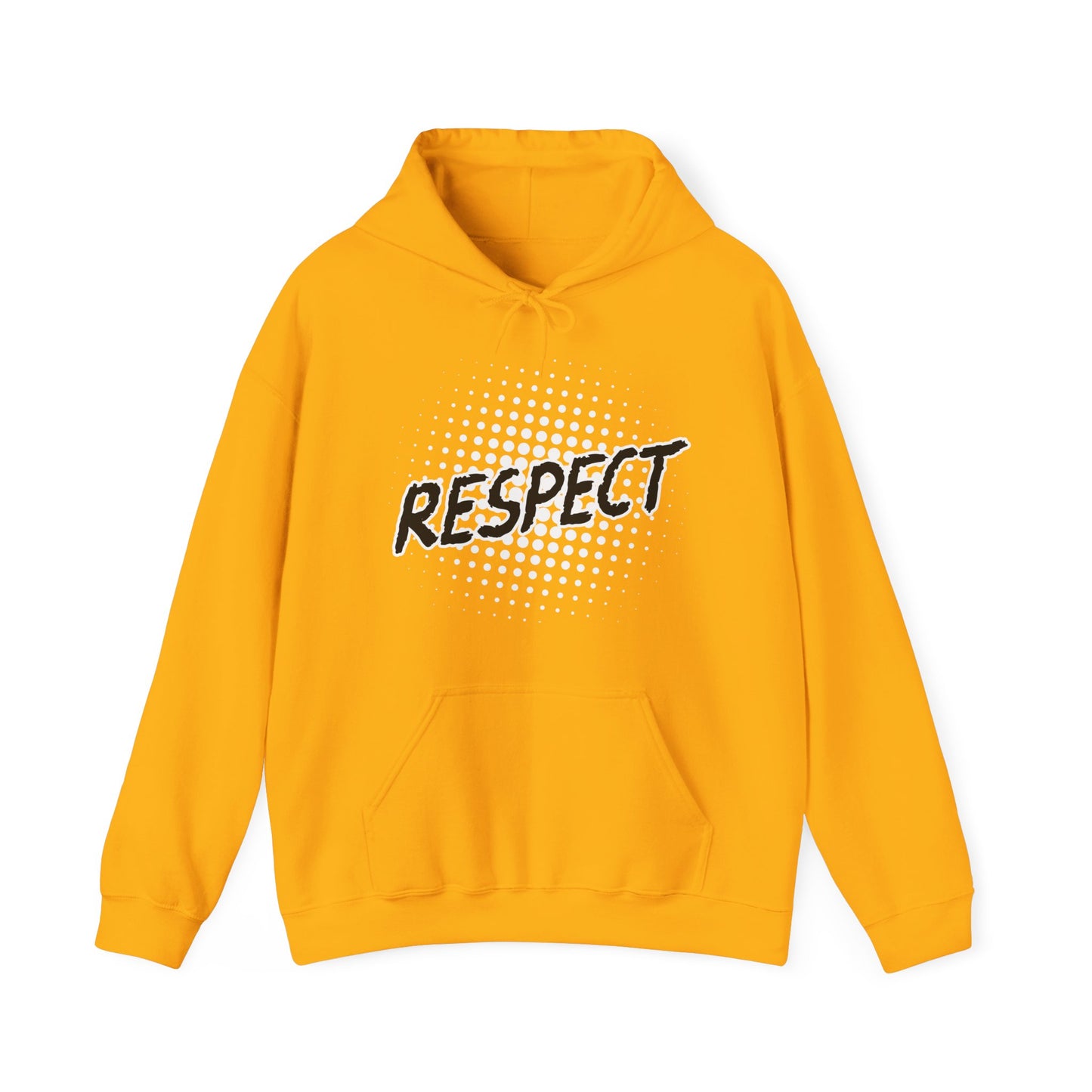 Respect Unisex Hooded Sweatshirt, Streetwear Hoodie